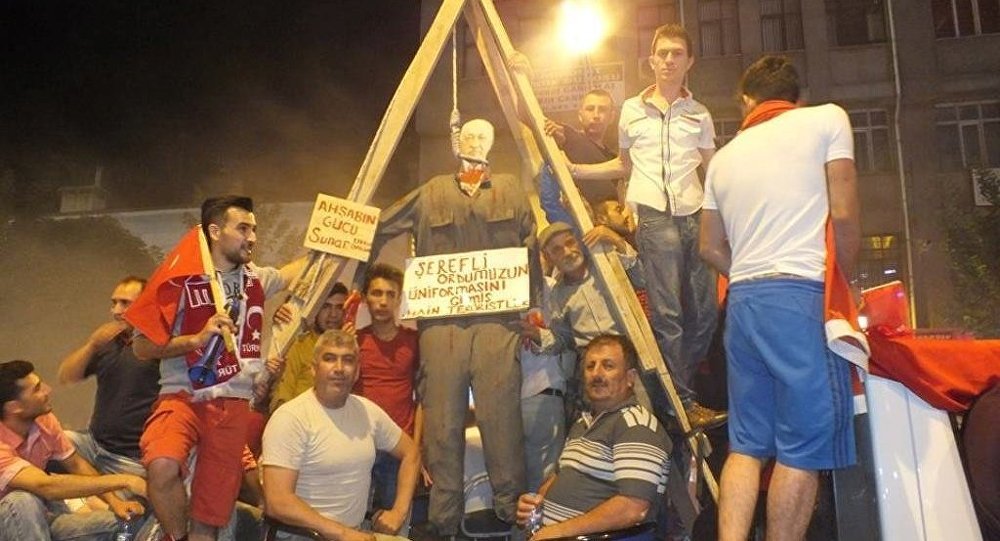 民众示威要求处刑葛兰