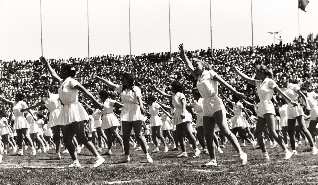 1961 y?l?nda Ankarada 19 May?s Genlik ve Spor Bayram? kutlamalar?