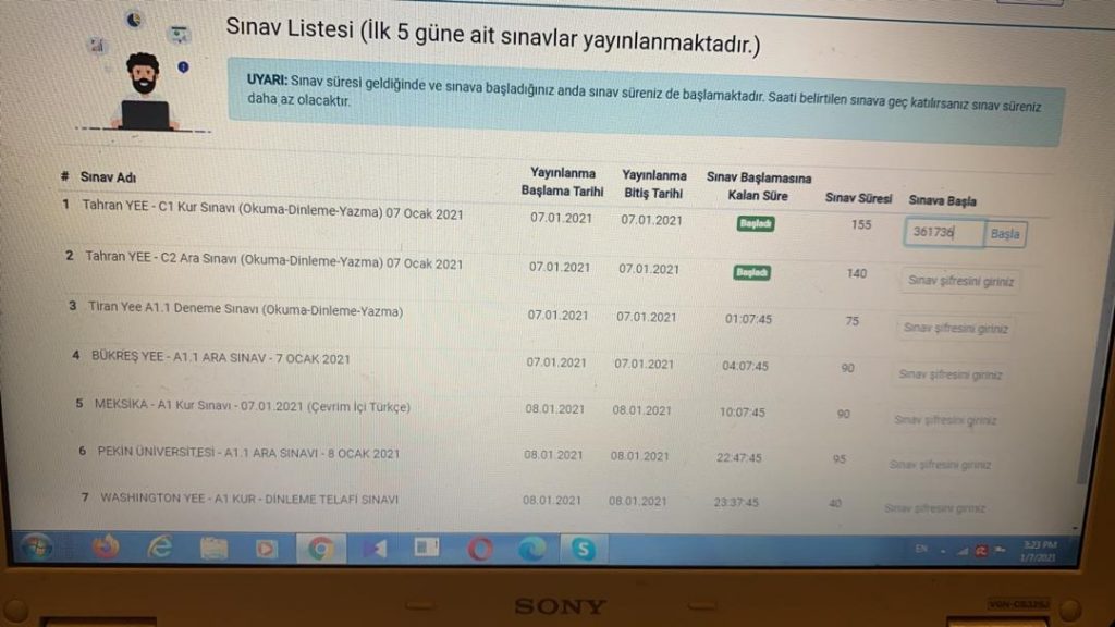 YEE线上测验系统